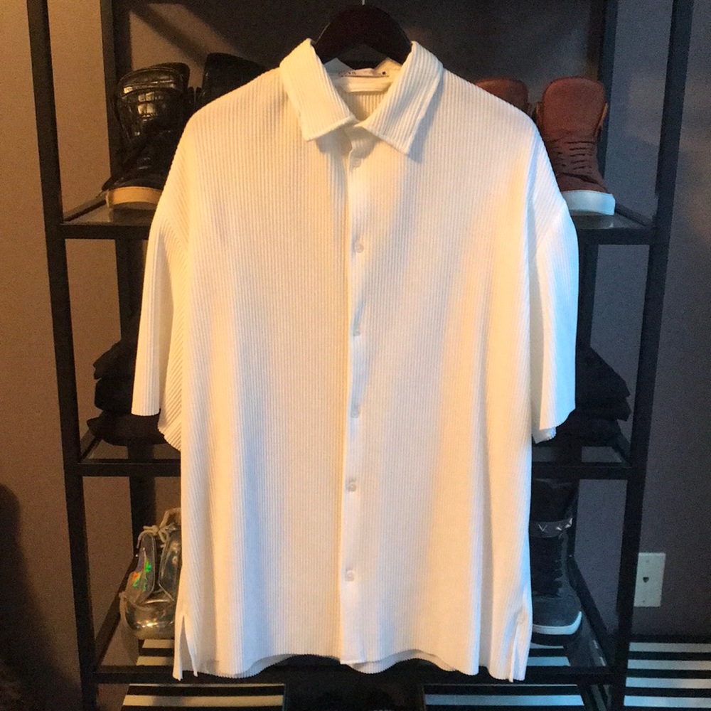 Zara short sleeve button down.